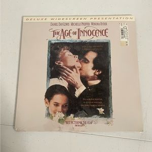 THE AGE OF INNOCENCE - 1993 LASERDISC 2-LD / 3 SIDES WIDESCREEN 2:35